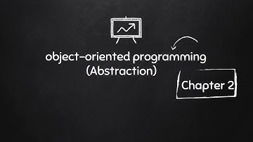 البرمجه الشيئيه - الجزء 1  | ( جافا | Object Oriented Programming- part 1 (Abstraction) ( Java