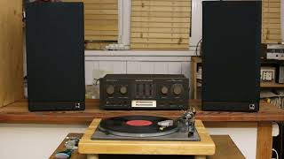 Chris Rea from Goldring Lenco GL 75 with Shure M92E via Marantz 1070M on KEF Celeste III