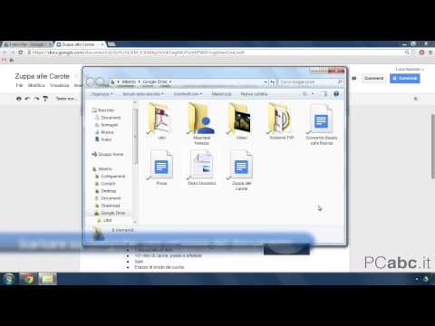 PCabc.it | 12.09 Salvataggio di un documento - funzione Scarica in "Documenti" (Google Docs)
