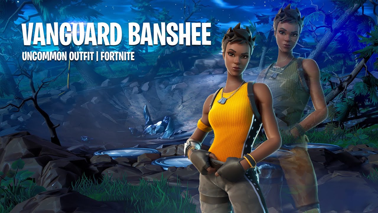 Vanguard Banshee | Uncommon Outfit Skin | Fortnite