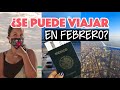 ¿Se puede viajar en febrero 2021?