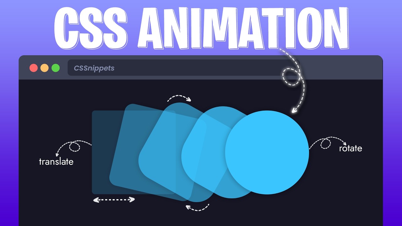 Master CSS Animation Property in 11 Minutes [Full Tutorial] 🚀 - YouTube