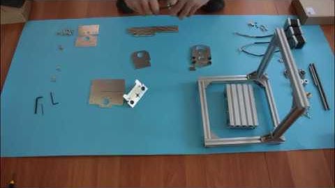 Assembly Video For DIY CNC 3 Axis Desktop Engraver Machine USB PCB Milling Wood Carving Router Kit