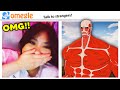 The Titans Go On Omegle... (AOT VR)