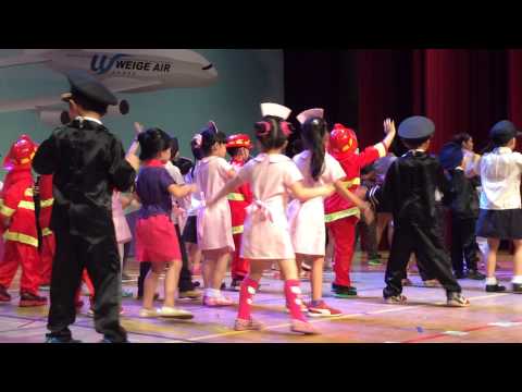 薇格幼稚園海豚班畢業典禮 多多畢業了20150719