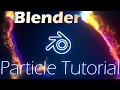 Blender particle simulation tutorial: Particle Trail (advanced)