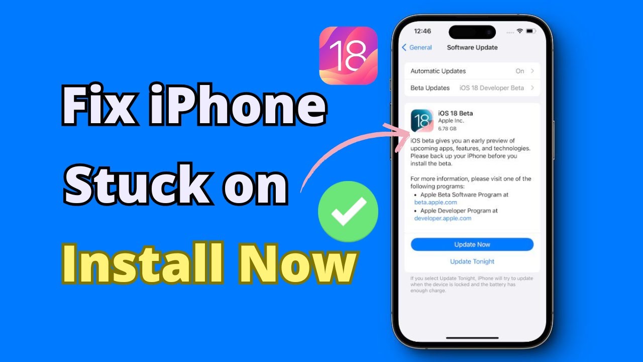 2024 New How To Repair IPhone Stuck On Install Now On IOS18 IOS 2024-new-how-to-repair-iphone-stuck-on-install-now-on-ios18-ios
