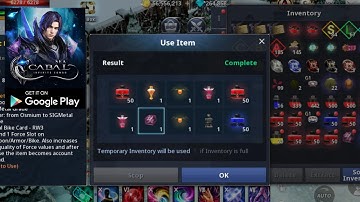 cabal m infinite combo sea journey box opening