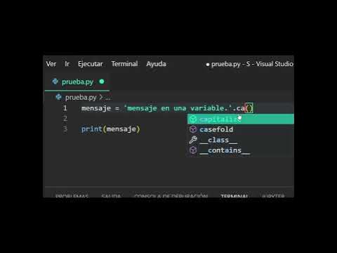 Los métodos de string upper, lower, capitalize y title - Python Shorts ...