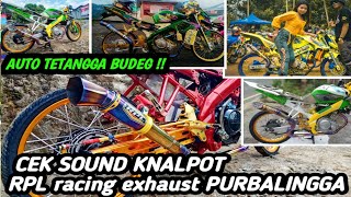 CEK SOUND KNALPOT Purbalingga|l RPL racing exhaust kobra diamond dll di VIXION JARI JARI