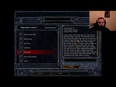 Baldur's Gate Arcane Spell Guide Level 9