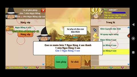 Nro SAO  Share Mod Siêu Vip Auto NhậpÉp Ngọc Rồng Cực Nhanh Dành Cho Android 360p