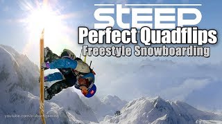 Steep: Perfect Quadflips - Snowboarding