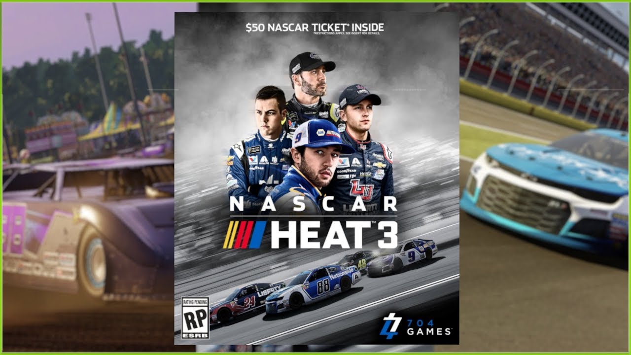 NASCAR Heat 3 Official Trailer Breakdown - Gameplay, and Indepth Game