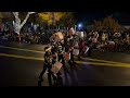 Pioneer mustang marching band  porterville christmas parade 2023