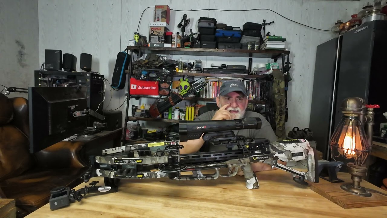 TenPoint Viper S415 Crossbow - Target & Burris OracleX Crossbow Scope