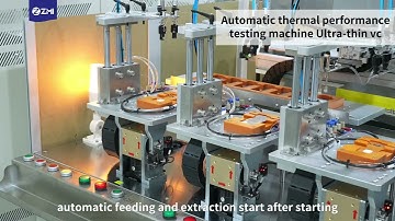 Automatic Thermal Performance Testing Machine Ultra-thin VC#manufacturing #thermal