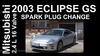 How To Change Spark Plugs and Replace Valve Cover Gaskets - 2003 2.4L Mitsubishi Eclipse GS