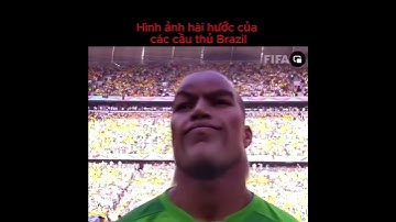 Hình ảnh hài hước của các cầu thủ Brazil #shorts #haihuoc #funny