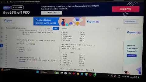 Opps assignment 1 title: Restaurant ordering & billing system 