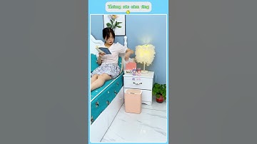 🗑️ Thùng rác cảm ứng thông minh – Mở nắp không chạm, sạch đẹp  #giadungtienich #xuhuong