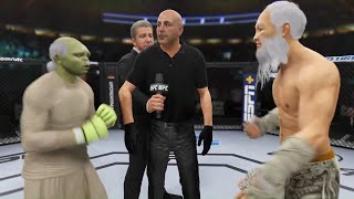 UFC 4 - Master Yoda vs. Old Bruce Lee - Crazy UFC ??