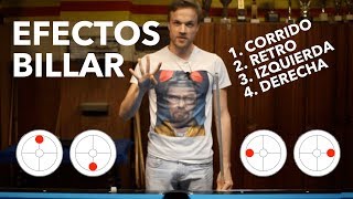 después de esto collar Perfecto Los 4 EFECTOS básicos del BILLAR | The Billartist - YouTube