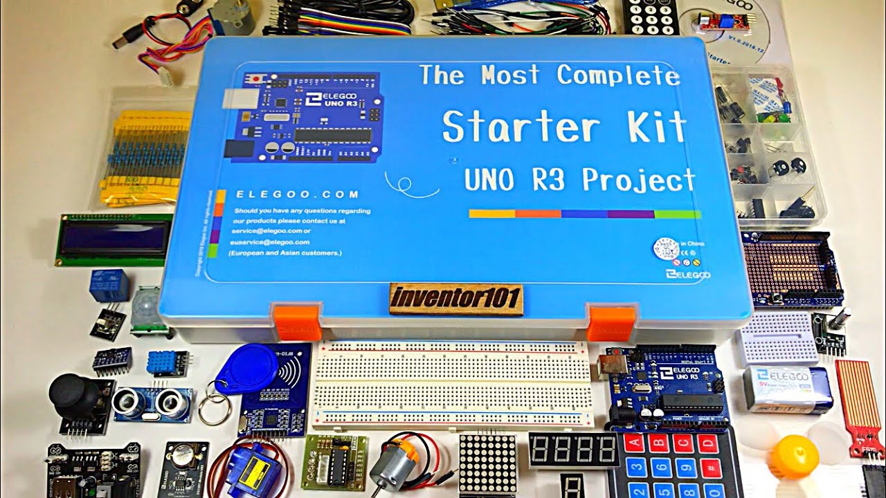 Arduino Complete Starter KIT Uno R3 by Elegoo 