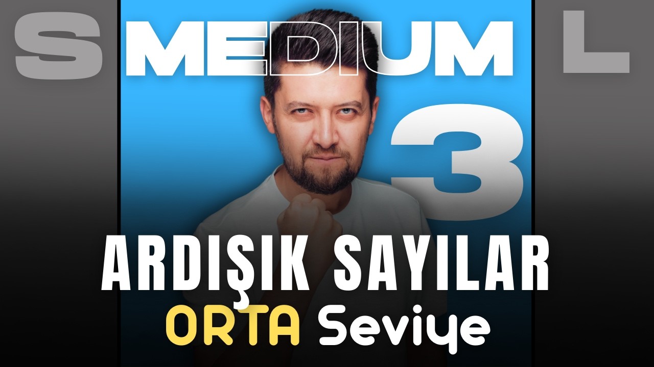 TYT Matematik İlk 12 Soru | Ardışık Sayılar Medium Test - 3