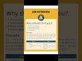 #interview #interviewquestions #interviewquestionsandanswers #hr #hrquestions #why should I hire you