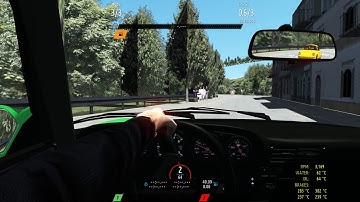 rFactor 2 : RUF @Targa Florio Reverse . WINDING MULTY race session . G27 PLAY