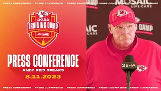Andy Reid: "Prepare and then go shine" | Press Conference 8/11