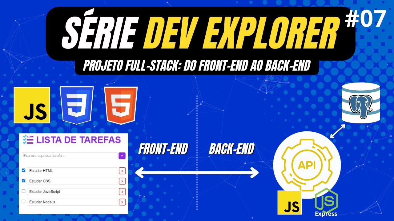 🔵 #07 CSS (Para a estilização do Front-end da aplicação) - YouTube