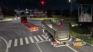 ets 2 mp report 66 TruckersMP ID: 1769045  Reason : blocking + trol + wrong way