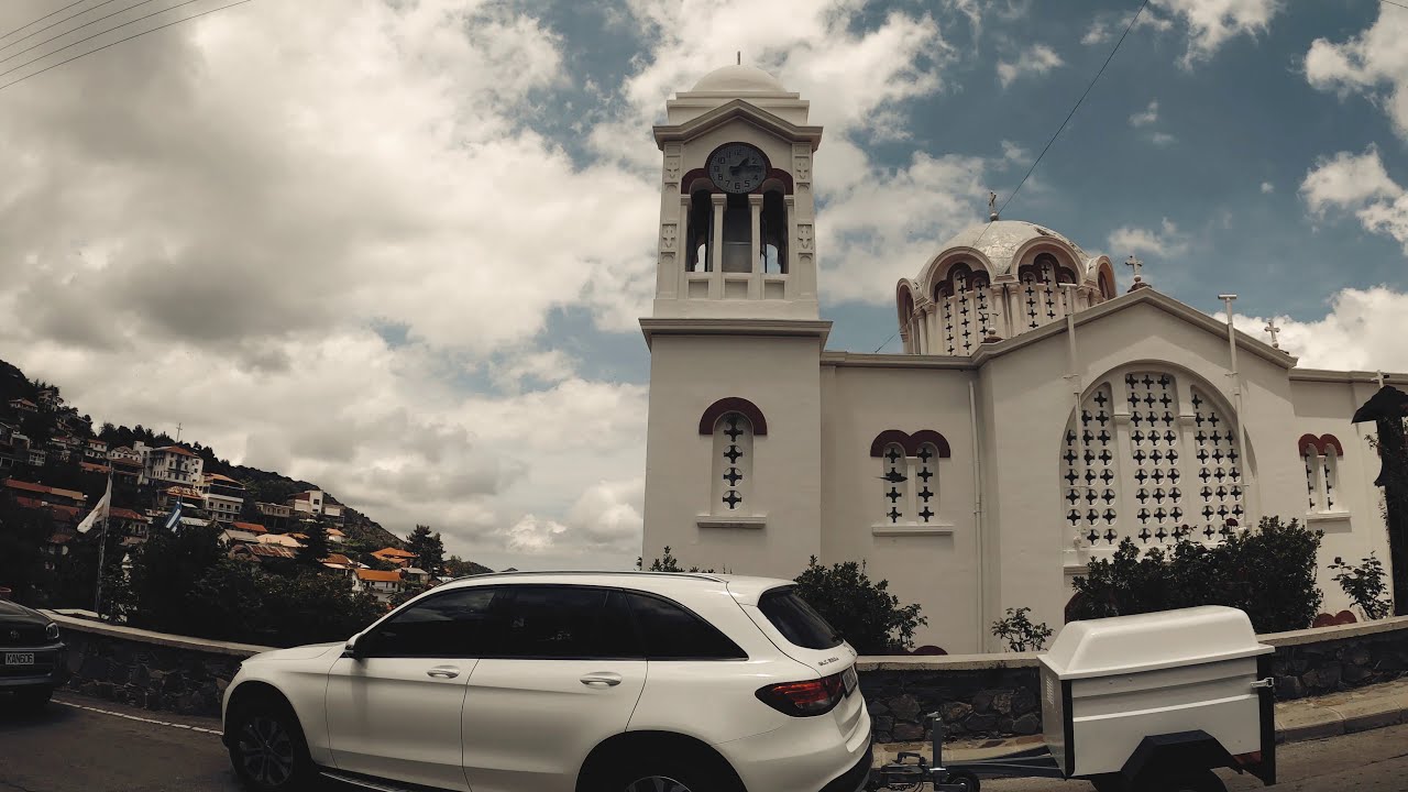 WALKING PEDOULAS CYPRUS TRADITIONAL VILLAGE | CHERRY SEASON | Urban Travel Explore 4K