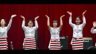 Video thumbnail of "nvmle za:mo shøngni - (Rawang dance)"