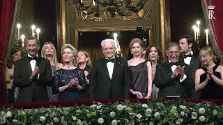 Mattarella alla Prima del Teatro alla Scala