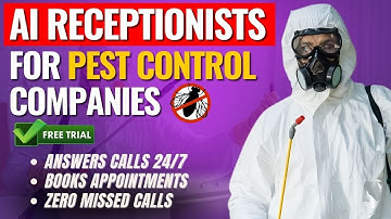 Stop Losing Jobs: AI Receptionists For Pest Control Companies | 24/7 Call Answering #AIReceptionist