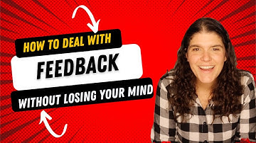 How to deal with FEEDBACK and use it to make your script better - SCREENWRITING