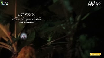 STUNNING Surah Waqiah Full (Calming relaxing voice) | سورة الواقعة | Tabligh Quran