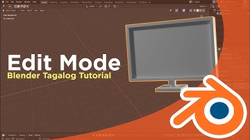 How to use Edit Mode in Blender 2.8 | Tagalog Beginner