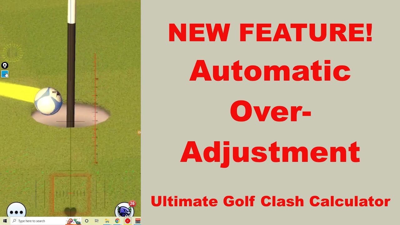 Golf Clash NEW FEATURE! Ultimate Golf Clash Calculator v10.8 Auto