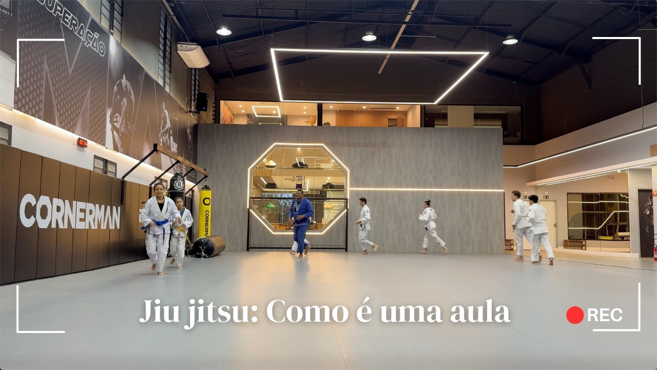 Como é uma aula de jiu jitsu
