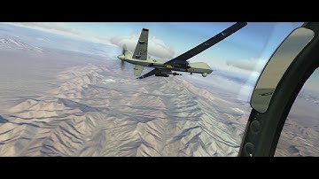 Formation with an MQ-9 Reaper [DCS World]