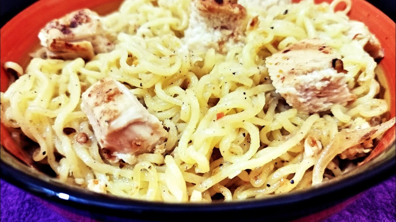 GRILLED CHICKEN NOODLES NEW RECIPE BY SHAGGYY KITCHEN YouTube