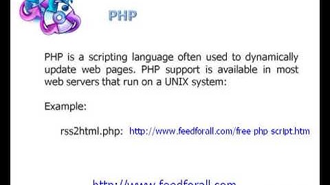 RSS to HTML Video Tutorial