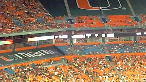 Miami Hurricanes vs FAMU Kickoff Return