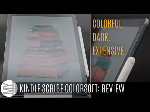 Kindle Scribe Colorsoft - Review | Colorful. Dark. Expensive.