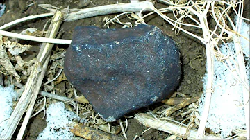 What can be mistaken for a meteorite?