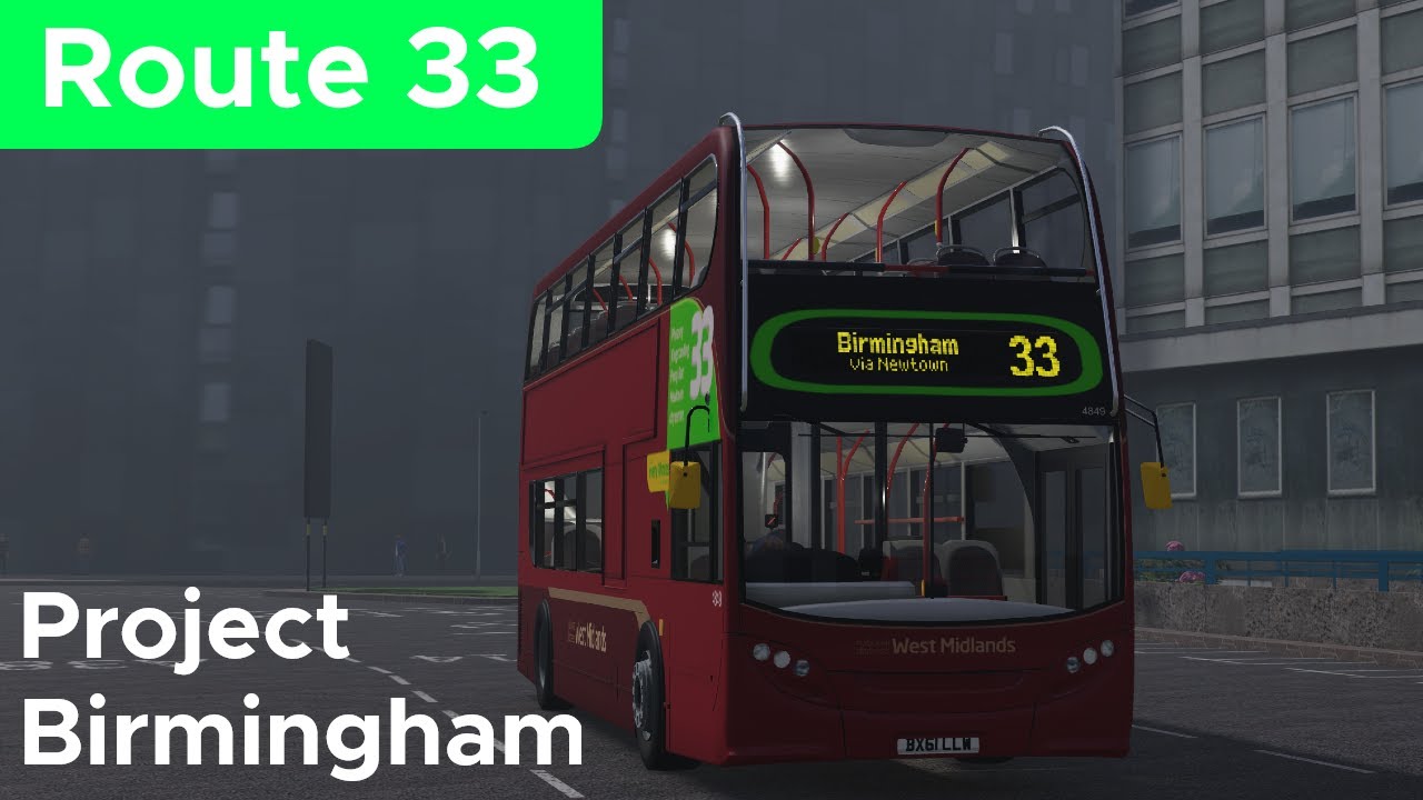 Project Birmingham Rp Project Birmingham | Route 33 | Enviro400 - YouTube